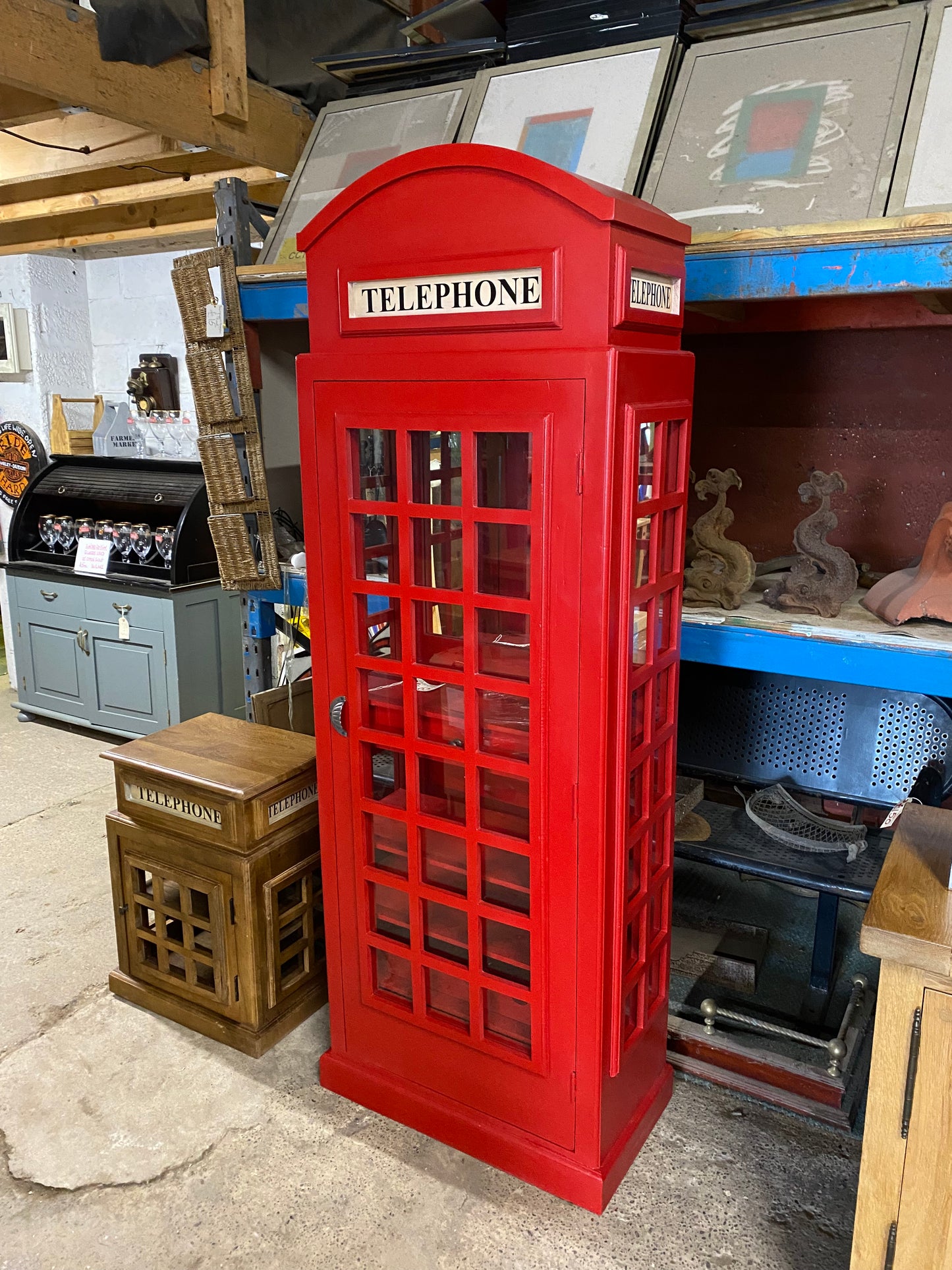 Telephone Box Bar Unit