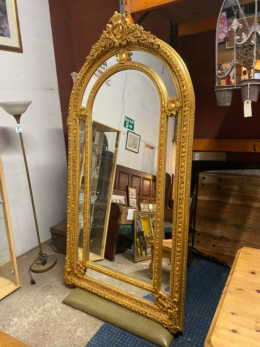 Large Baroque Gold Mirror