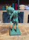 Vintage jade green-glazed figure by Kai Nielsen