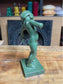 Vintage jade green-glazed figure by Kai Nielsen