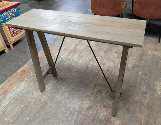 Wooden console table