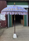Handmade Bali Sun Parasol - Violet and Gold (Base not included)