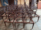 Set of 28 Wooden Spoonback Dining Chair Frames, without Seats or Upholstery