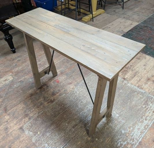 Wooden console table