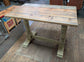 Rectangular pub poseur table