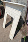 White Cast Iron Fireplace Surround / Mantlepiece