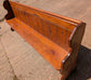 Long Wooden Church Bench / Pew