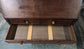 Vintage Repro Oak Writing Bureau with Fold Down Writing Surface