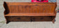 Long Wooden Church Bench / Pew