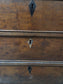 Vintage Repro Oak Writing Bureau with Fold Down Writing Surface