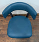 Set of 4 mixed colour faux-leather chairs for cafe / pub / restaurant
