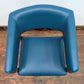 Set of 6 mixed colour faux-leather tub chairs for cafe / pub / restaurant