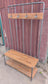 Hallway Coat Rack / Shoe Storage / Mud Room Unit / Industrial Style