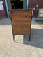 Red / Black Industrial Metal Storage Unit / Two Wheels