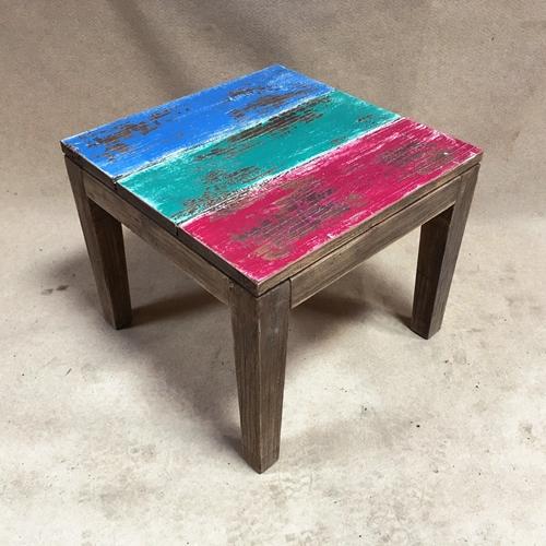 MULTI COLORED COFFEE TABLE (NEW) - Browsers Emporium
