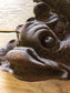 CAST IRON ORNAMENT / FREESTANDING / FIREPLACE DECAL - Browsers Emporium