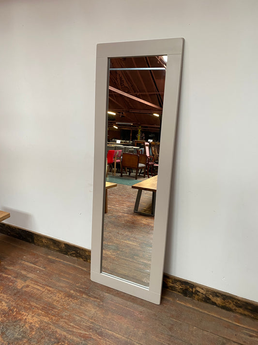 LARGE / FULL SIZE SOLID OAK MIRROR (NEW)