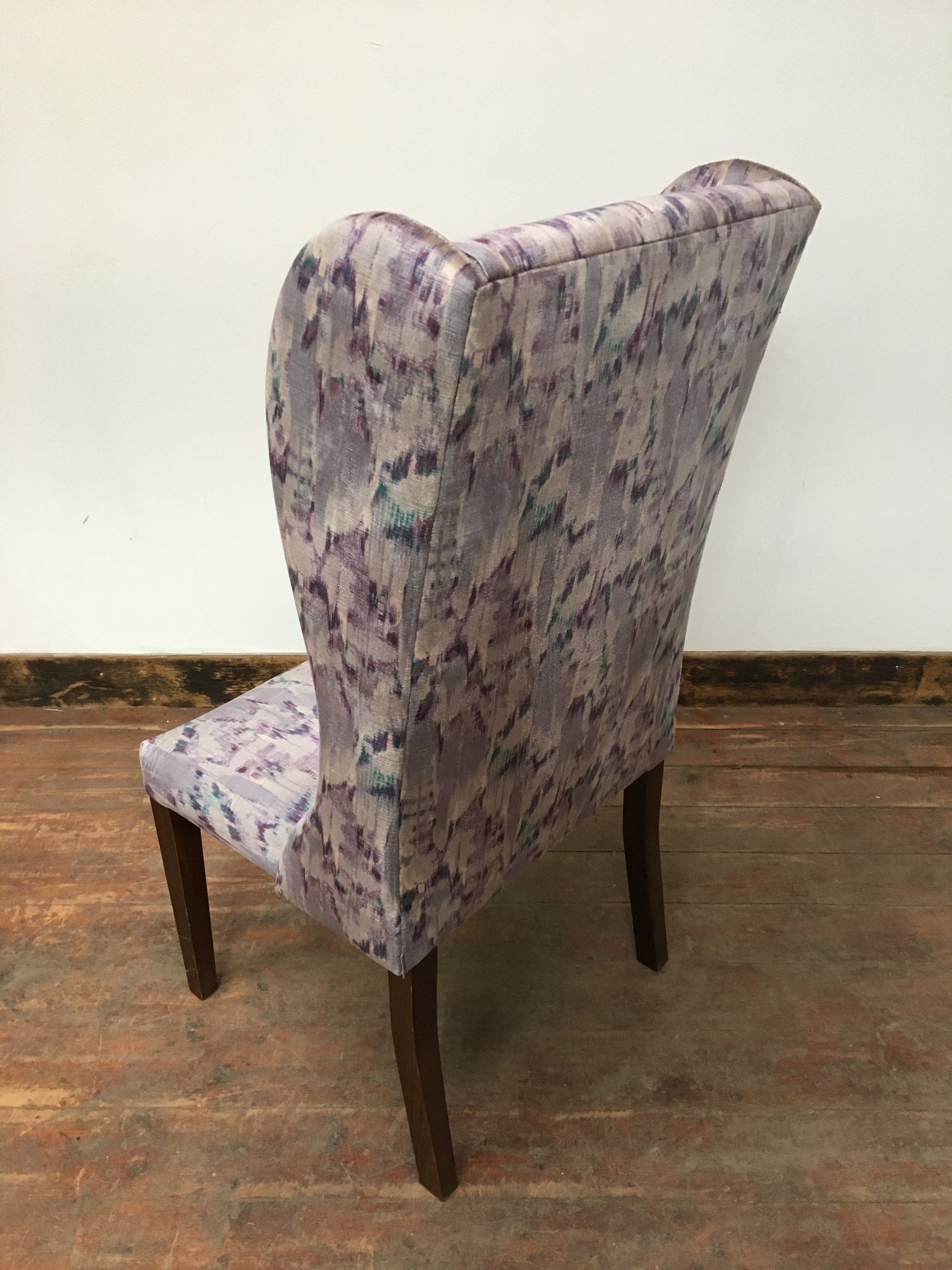 SILVER ANY LILAC BEDROOM CHAIR - Browsers Emporium
