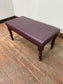 Purple 2 seater bench