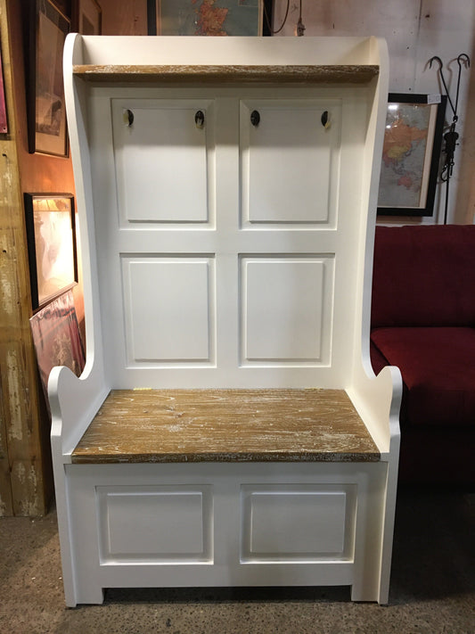 WHITE MONKS BENCH (NEW) - Browsers Emporium